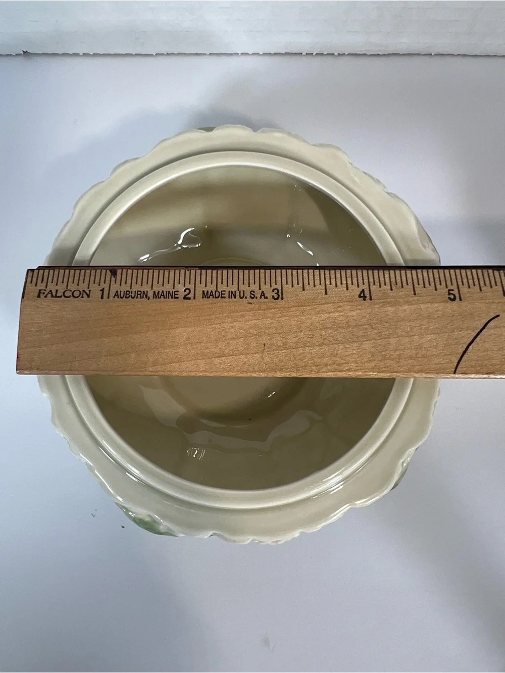 Vintage Fitz and Floyd Cauliflower Covered Serving Bowl 1984